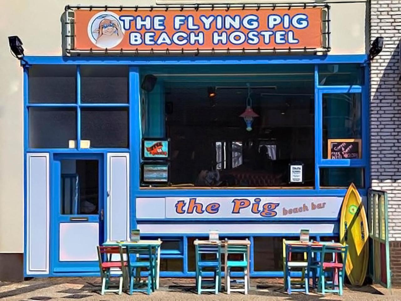 The Flying Pig Beach Hostel Noordwijk Eksteriør billede